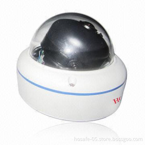 360-degree Fish Eye 2.0 Megapixels H.264 1,080P Water-resistant Day and Night Outdoor Dome Camera